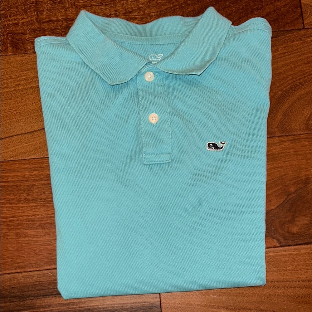 Vineyard Vines Teal Polo